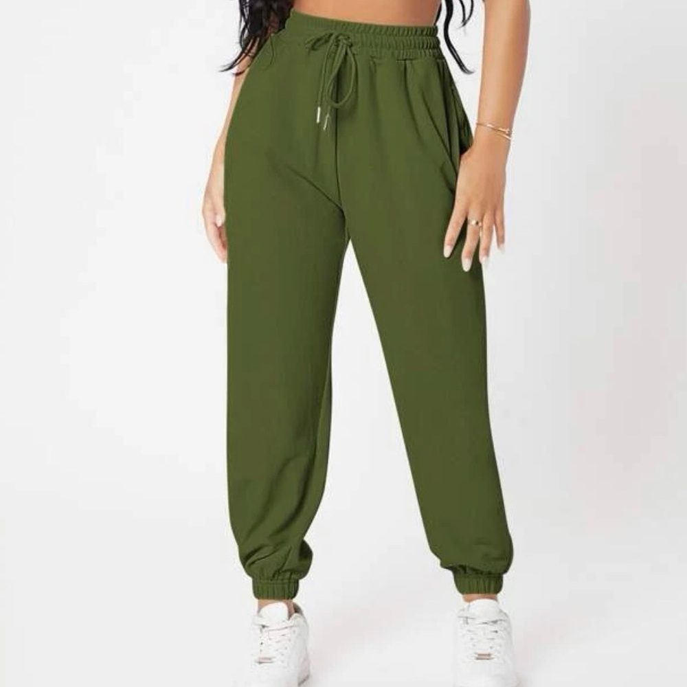 SHEIN Army Green Joggers